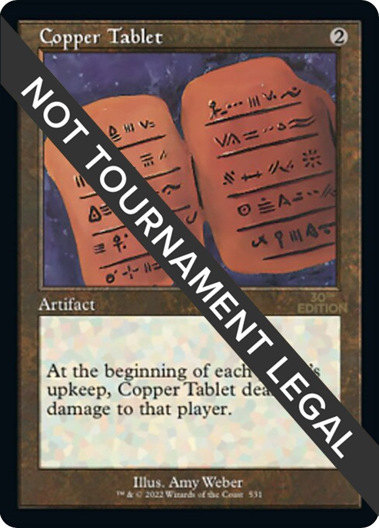 Image for Copper Tablet (Retro Frame) (30th Anniversary Edition) (531) - Magic: The Gathering