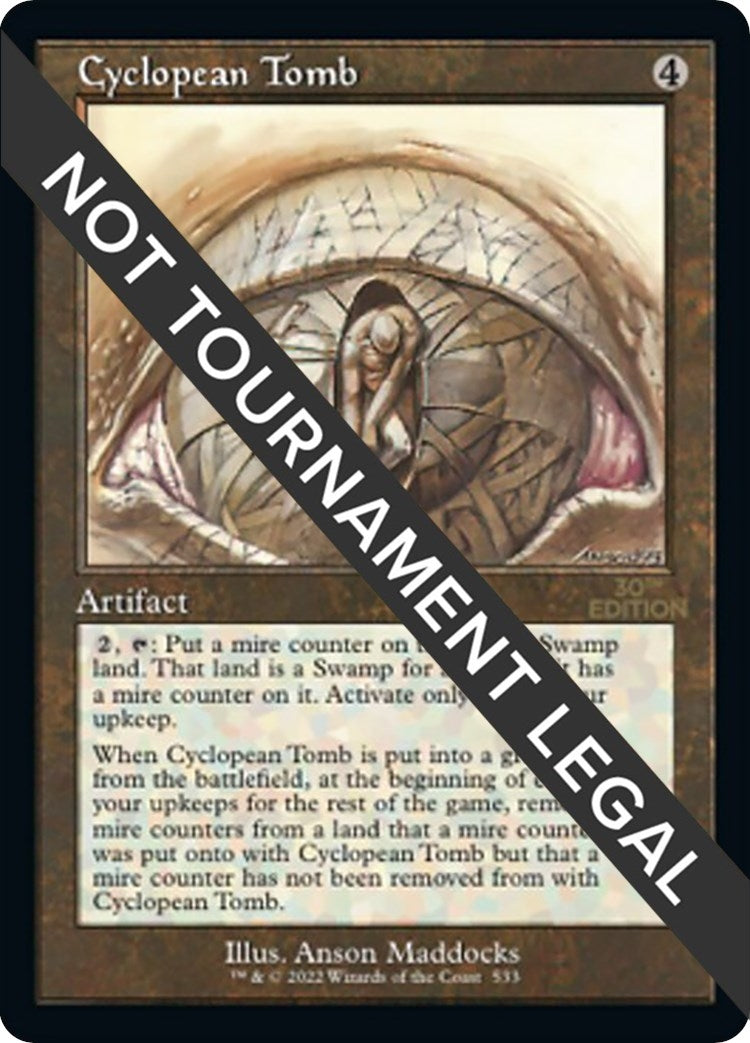 Image for Cyclopean Tomb (Retro Frame) (30th Anniversary Edition) (533) - Magic: The Gathering