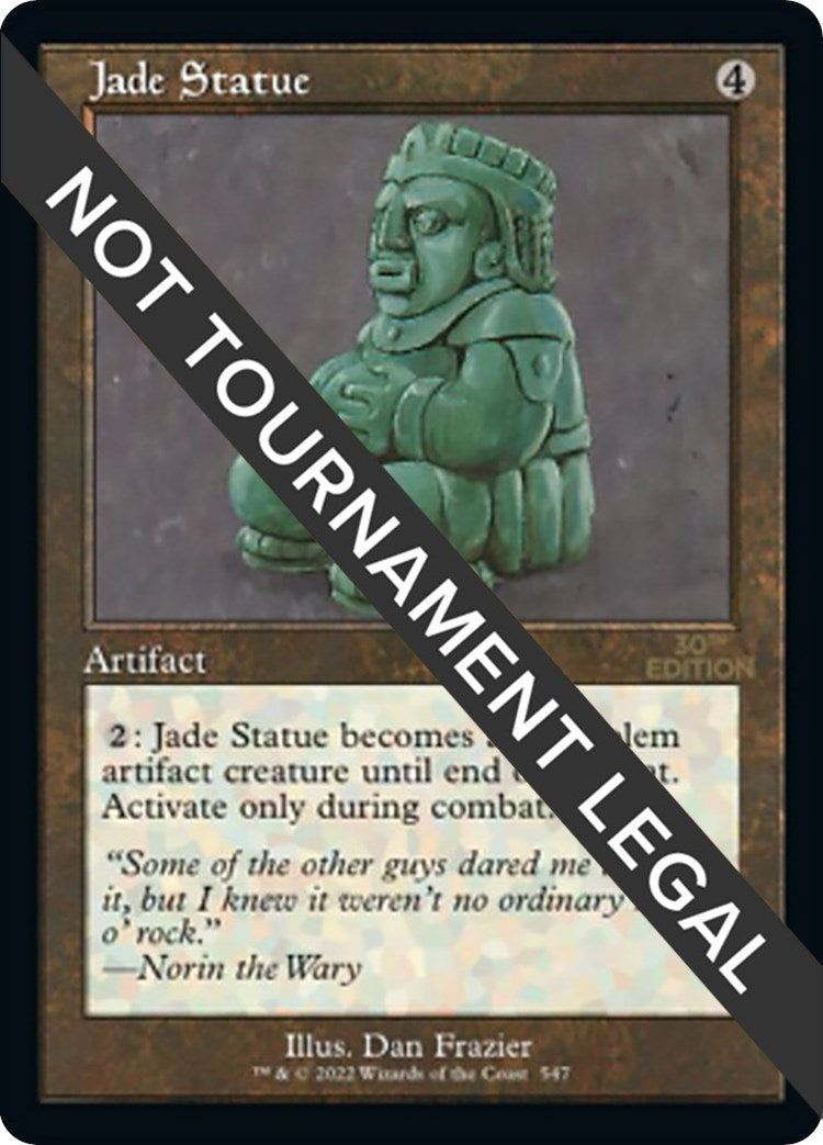 Image for Jade Statue (Retro Frame) (30th Anniversary Edition) (547) - Magic: The Gathering