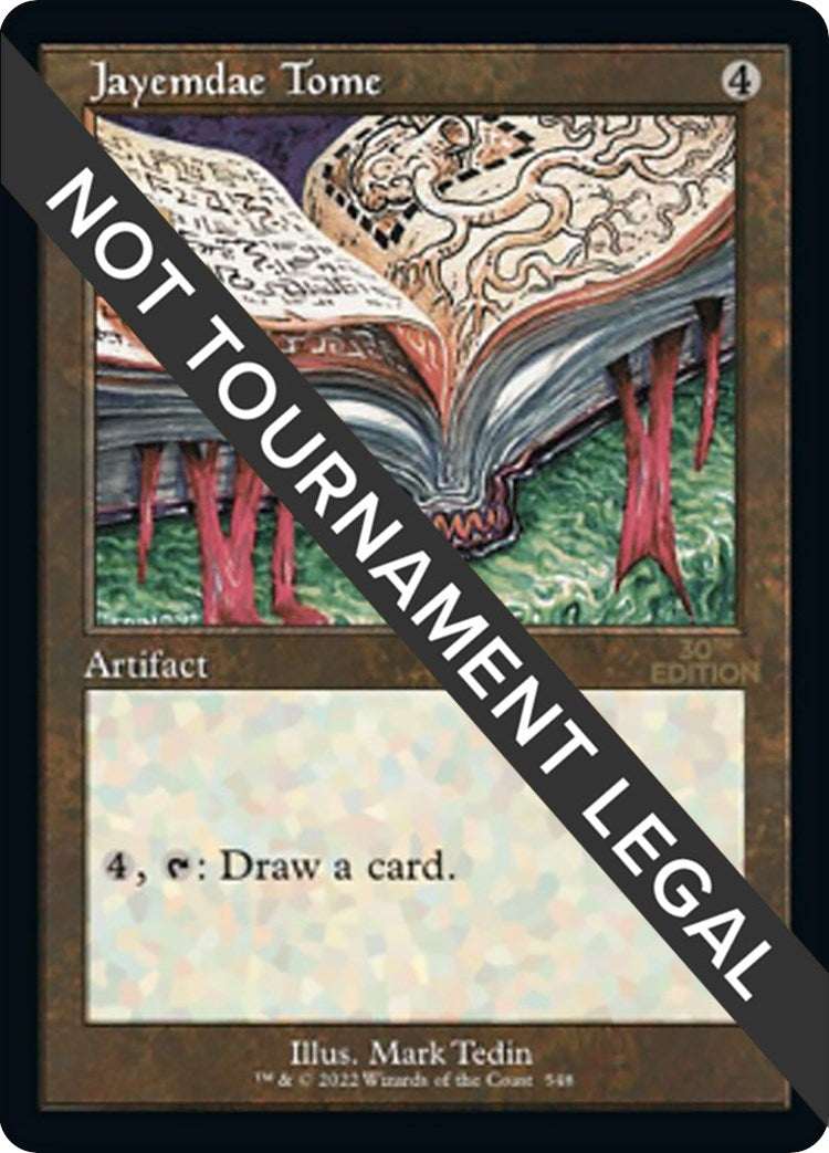 Image for Jayemdae Tome (Retro Frame) (30th Anniversary Edition) (548) - Magic: The Gathering