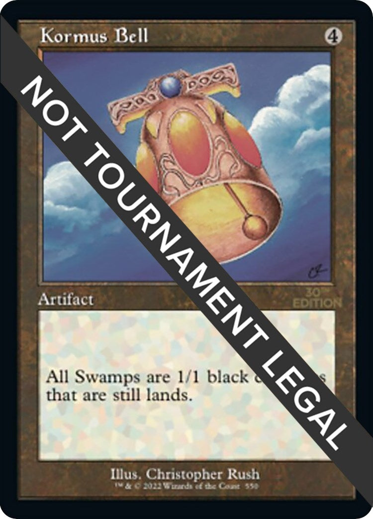 Image for Kormus Bell (Retro Frame) (30th Anniversary Edition) (550) - Magic: The Gathering