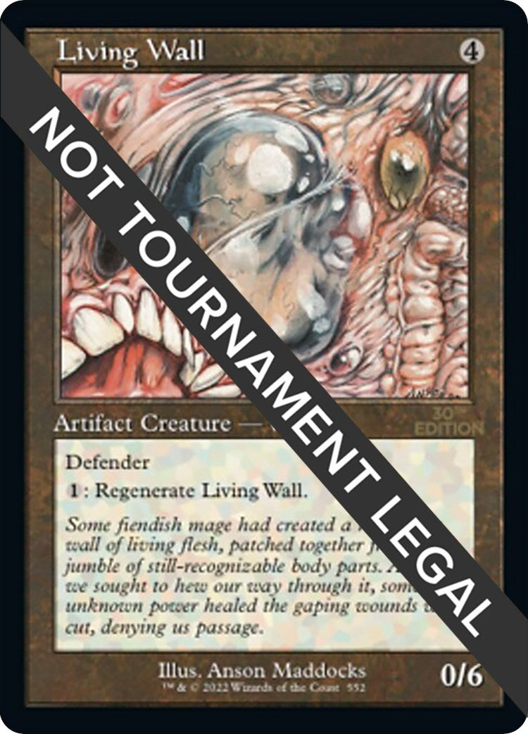 Image for Living Wall (Retro Frame) (30th Anniversary Edition) (552) - Magic: The Gathering