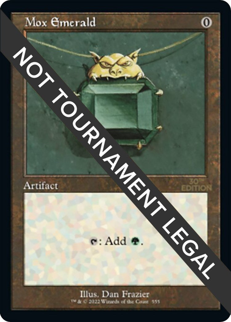 Image for Mox Emerald (Retro Frame) (30th Anniversary Edition) (555) - Magic: The Gathering