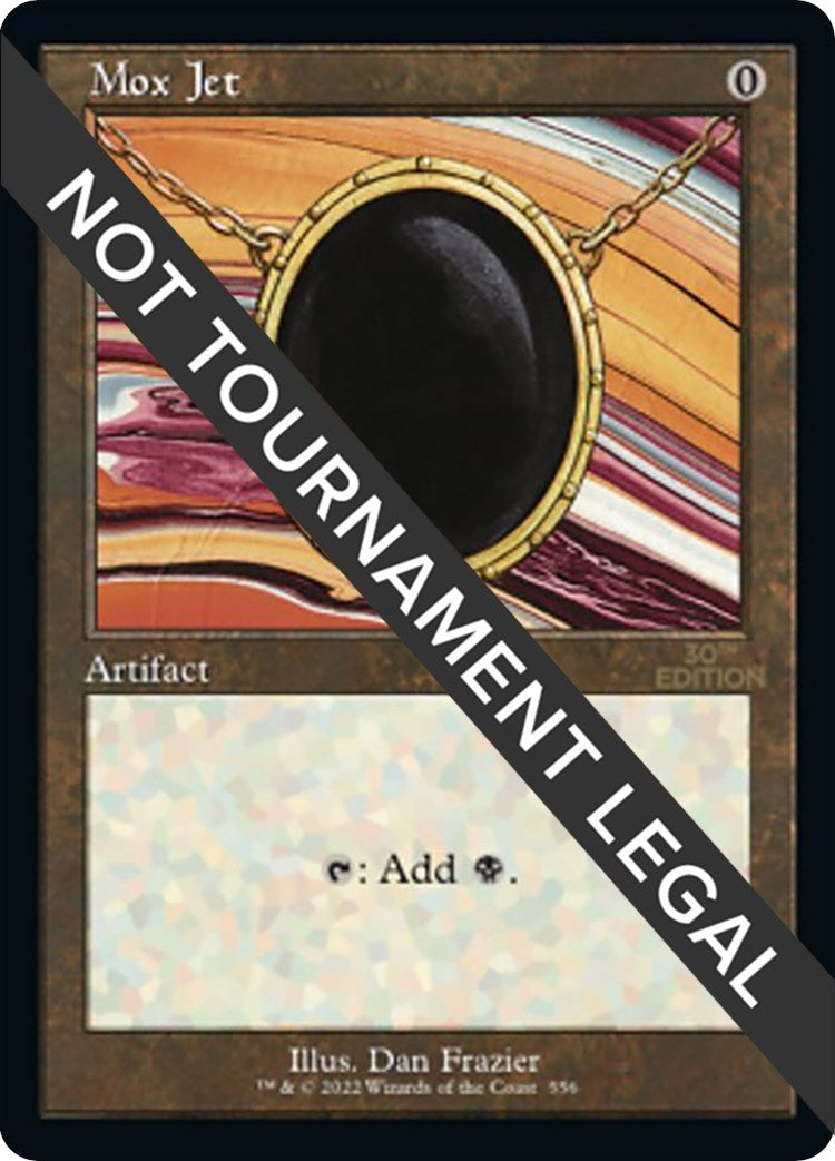 Image for Mox Jet (Retro Frame) (30th Anniversary Edition) (556) - Magic: The Gathering