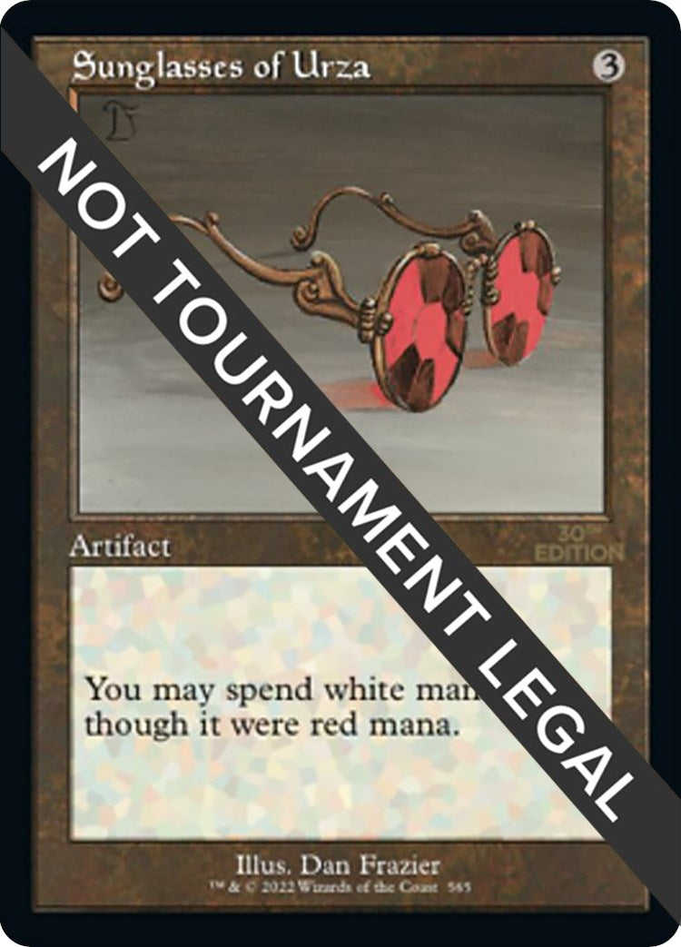 Image for Sunglasses of Urza (Retro Frame) (30th Anniversary Edition) (565) - Magic: The Gathering