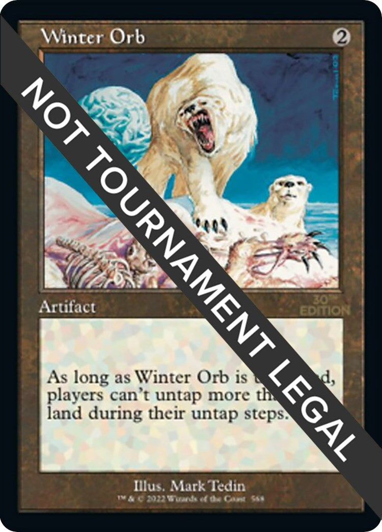 Image for Winter Orb (Retro Frame) (30th Anniversary Edition) (568) - Magic: The Gathering