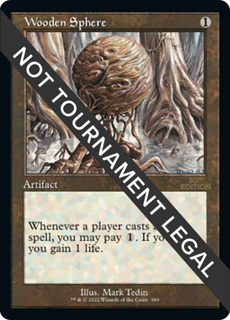 Image for Wooden Sphere (Retro Frame) (30th Anniversary Edition) (569) - Magic: The Gathering