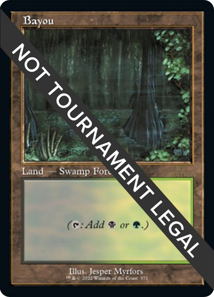 Image for Bayou (Retro Frame) (30th Anniversary Edition) (571) - Magic: The Gathering