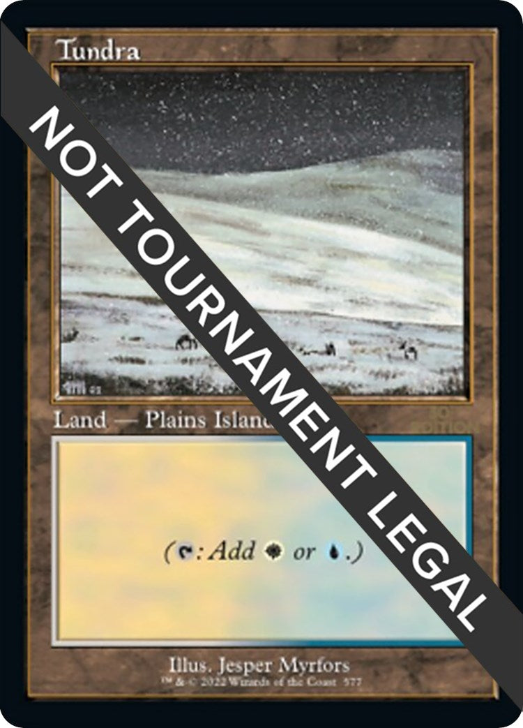 Image for Tundra (Retro Frame) (30th Anniversary Edition) (577) - Magic: The Gathering