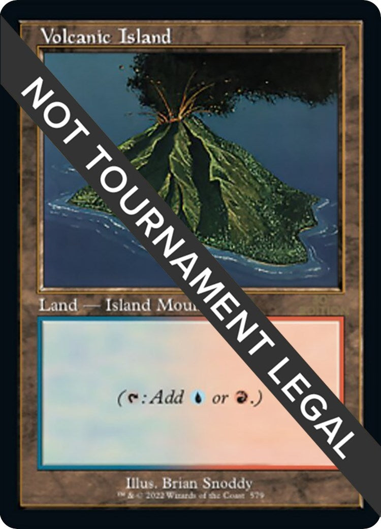 Image for Volcanic Island (Retro Frame) (30th Anniversary Edition) (579) - Magic: The Gathering