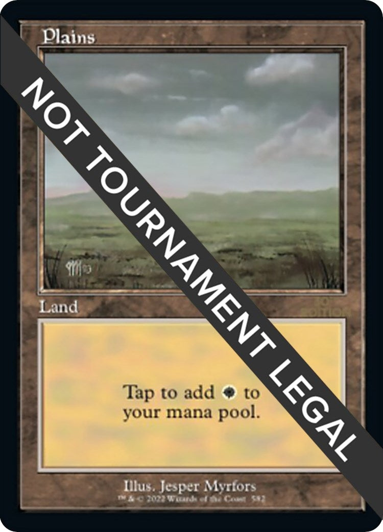 Image for Plains (582) (Retro Frame) (30th Anniversary Edition) (582) - Magic: The Gathering