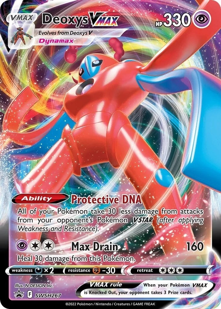 Image for Deoxys VMAX - SWSH267 (SWSH: Sword & Shield Promo Cards) (SWSH267) - Pokemon