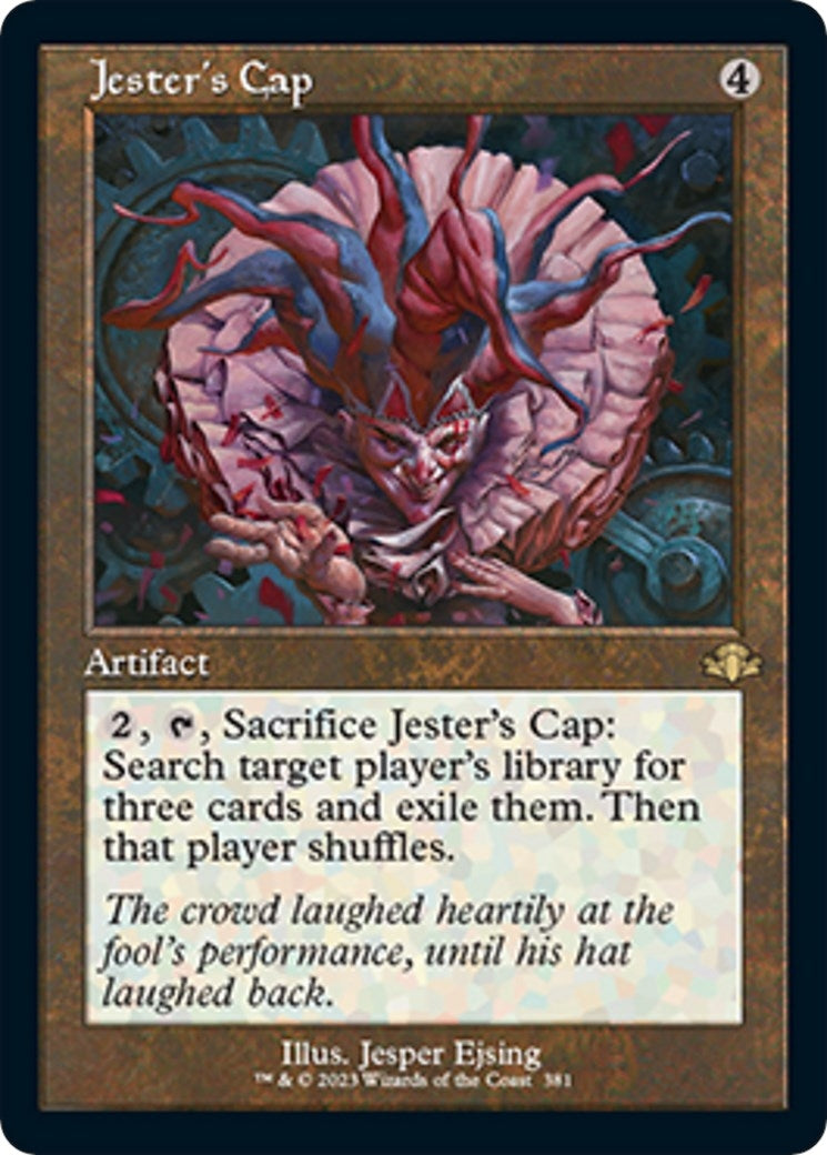 Image for Jester's Cap (Retro Frame) (Dominaria Remastered) (381) - Magic: The Gathering