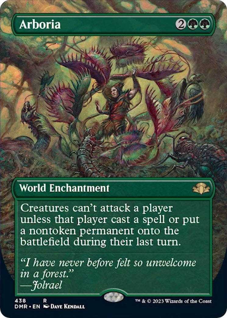 Image for Arboria (Borderless) (Dominaria Remastered) (438) - Magic: The Gathering
