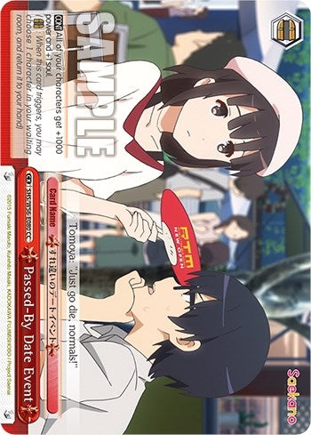 Image for Passed-By Date Event (Saekano: How to Raise a Boring Girlfriend) (SHS/W56-E080 CC) - Weiss Schwarz
