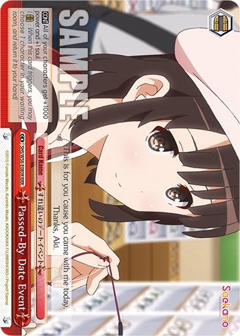 Image for Passed-By Date Event (RRR) (Saekano: How to Raise a Boring Girlfriend) (SHS/W56-E080R RRR) - Weiss Schwarz
