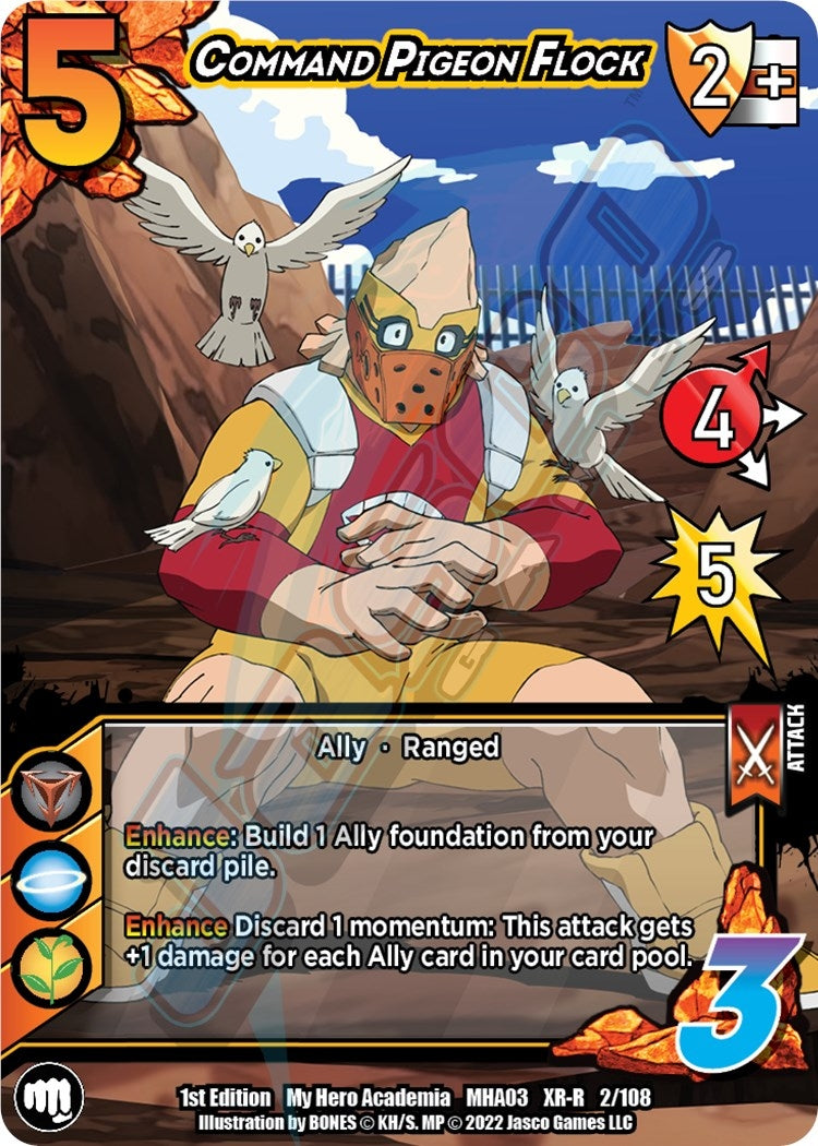 Image for Command Pigeon Flock (XR) (UniVersus: My Hero Academia: Heroes Clash) (2/108) - UniVersus