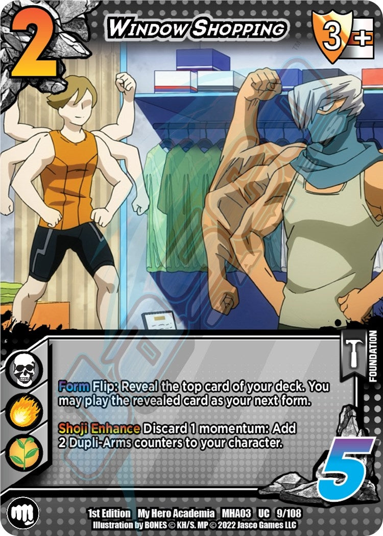 Image for Window Shopping (UniVersus: My Hero Academia: Heroes Clash) (9/108) - UniVersus