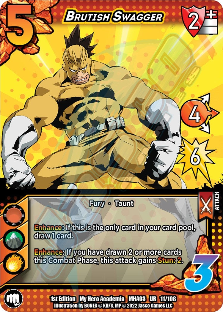 Image for Brutish Swagger (UniVersus: My Hero Academia: Heroes Clash) (11/108) - UniVersus