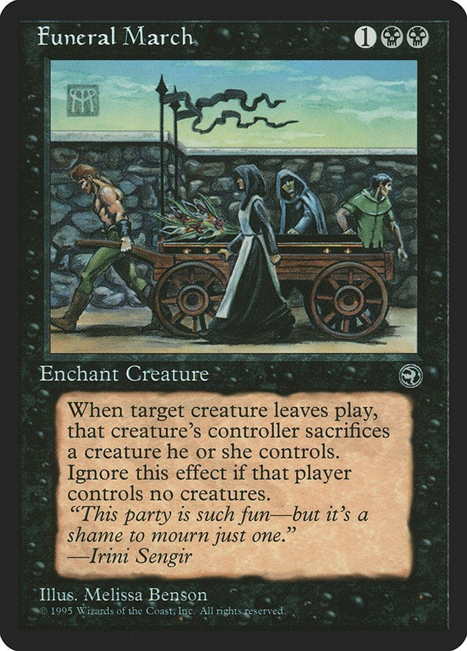 Image for Funeral March (Homelands) - Magic: The Gathering