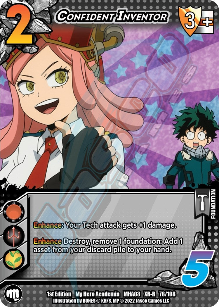 Image for Confident Inventor (XR) (UniVersus: My Hero Academia: Heroes Clash) (78/108) - UniVersus