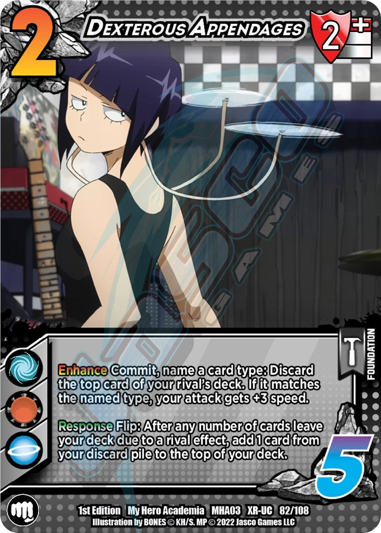 Image for Dexterous Appendages (XR) (UniVersus: My Hero Academia: Heroes Clash) (82/108) - UniVersus