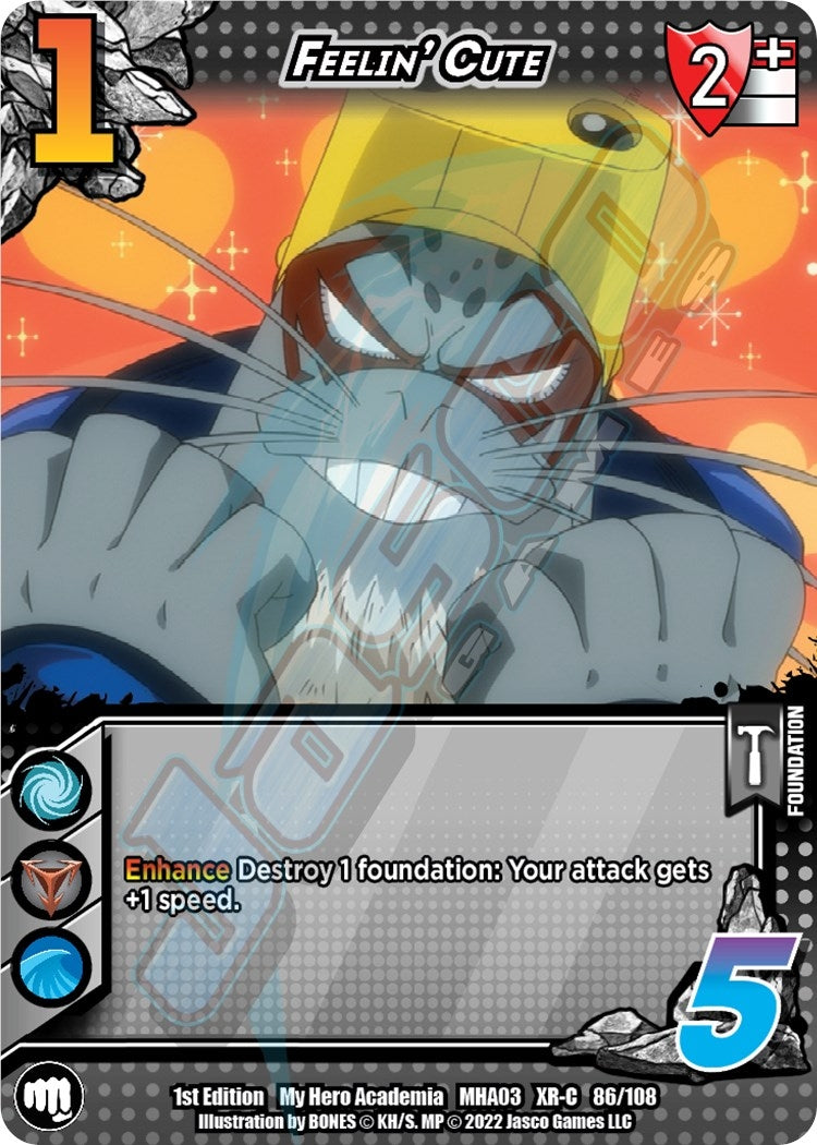 Image for Feelin' Cute (XR) (UniVersus: My Hero Academia: Heroes Clash) (86/108) - UniVersus
