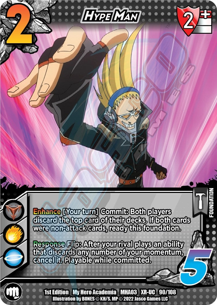 Image for Hype Man (XR) (UniVersus: My Hero Academia: Heroes Clash) (90/108) - UniVersus
