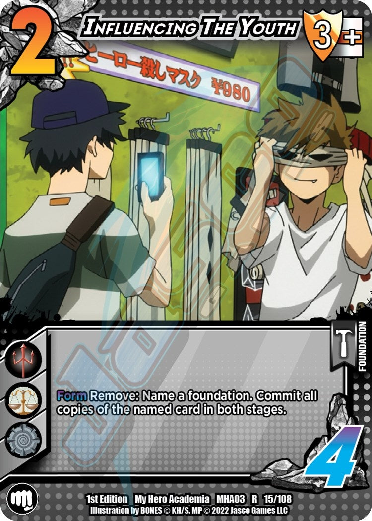 Image for Influencing the Youth (UniVersus: My Hero Academia: Heroes Clash) (15/108) - UniVersus