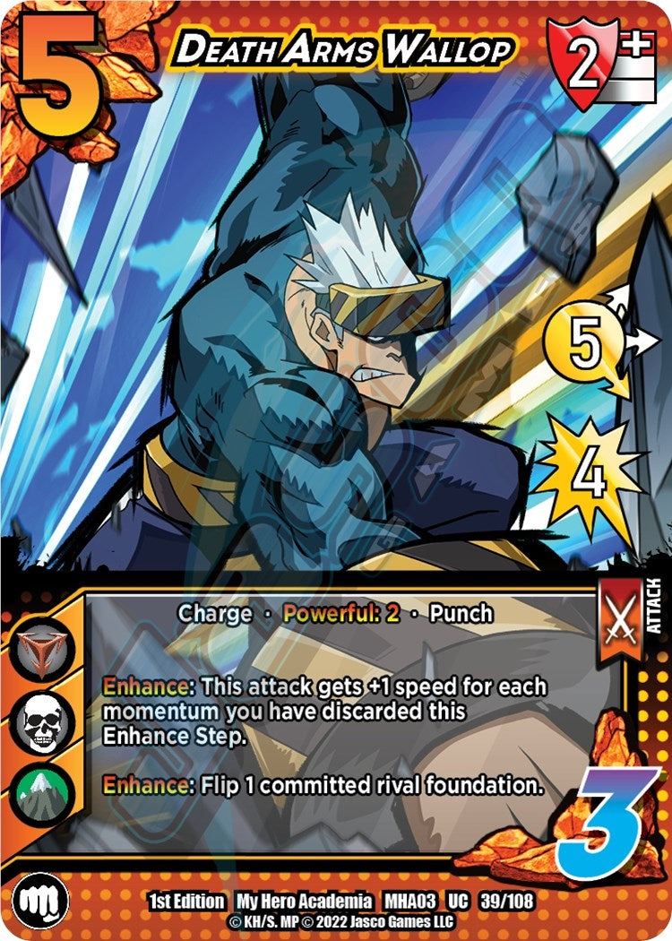 Image for Death Arms Wallop (UniVersus: My Hero Academia: Heroes Clash) (39/108) - UniVersus