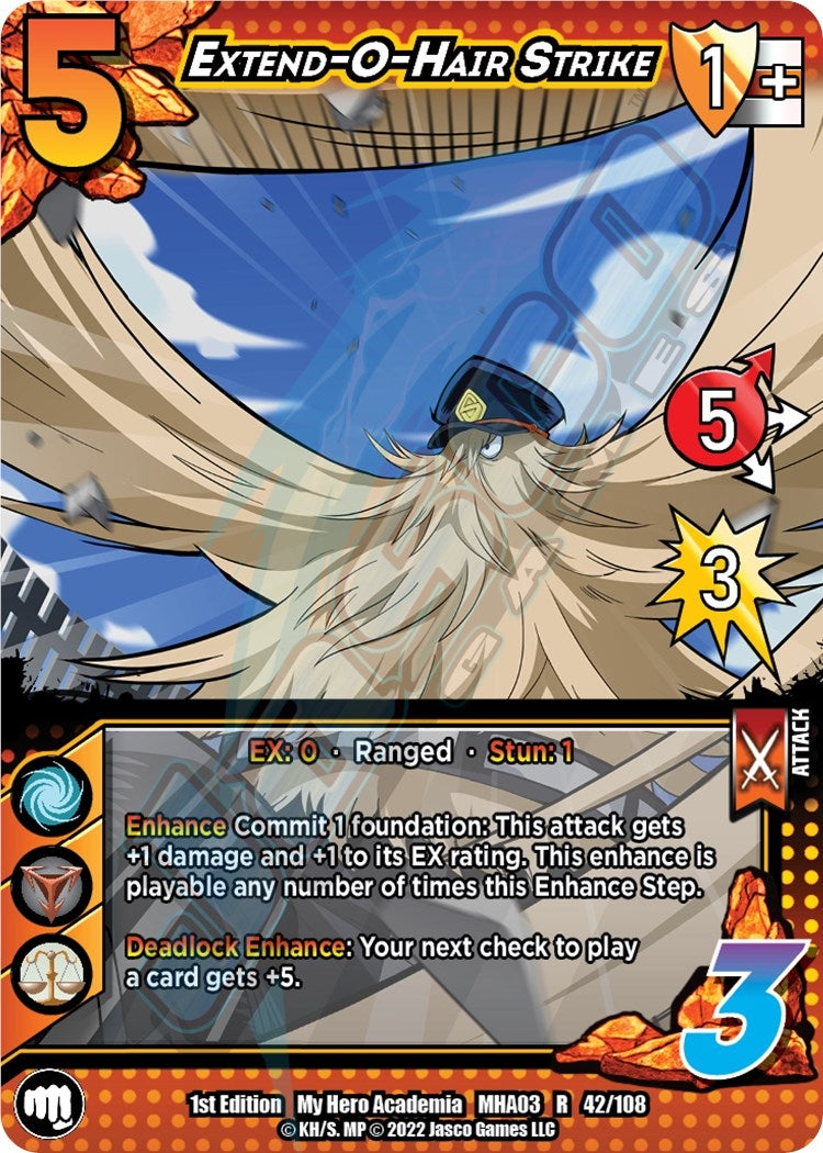 Image for Extend-o-Hair Strike (UniVersus: My Hero Academia: Heroes Clash) (42/108) - UniVersus