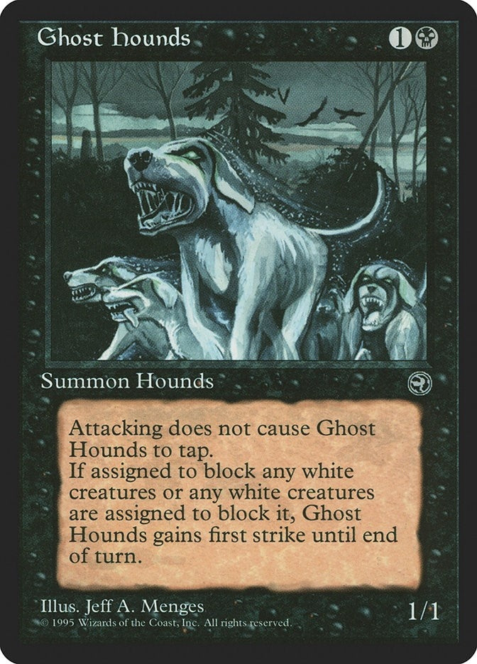 Image for Ghost Hounds (Homelands) - Magic: The Gathering