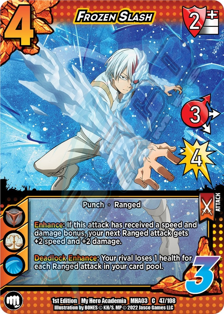 Image for Frozen Slash (UniVersus: My Hero Academia: Heroes Clash) (47/108) - UniVersus
