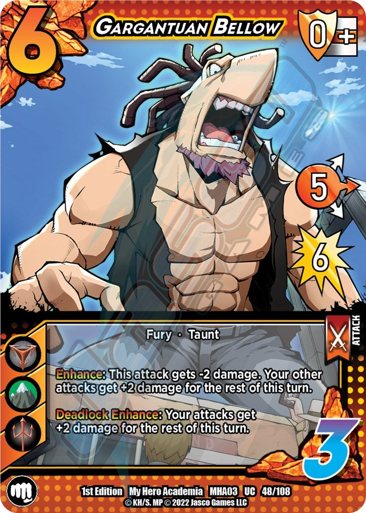 Image for Gargantuan Bellow (UniVersus: My Hero Academia: Heroes Clash) (48/108) - UniVersus