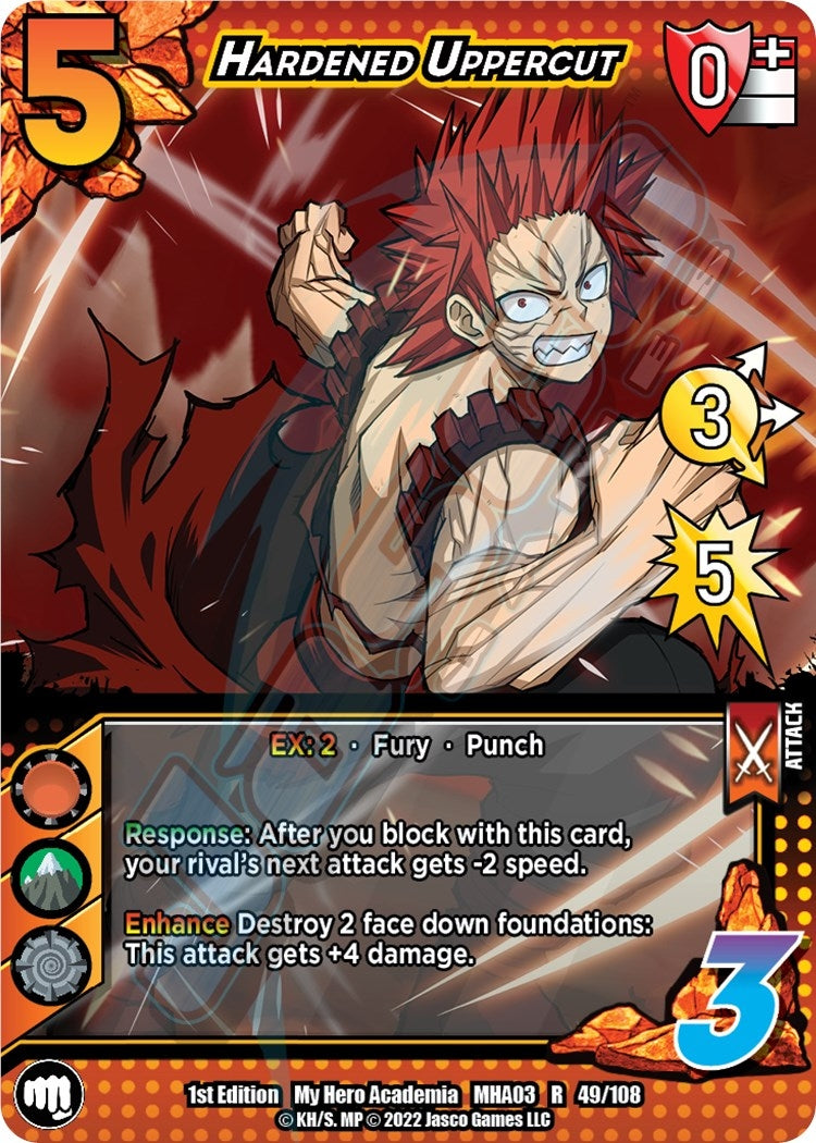 Image for Hardened Uppercut (UniVersus: My Hero Academia: Heroes Clash) (49/108) - UniVersus