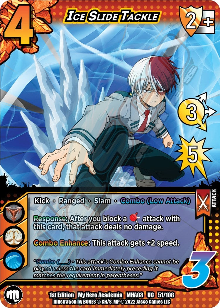 Image for Ice Slide Tackle (UniVersus: My Hero Academia: Heroes Clash) (51/108) - UniVersus