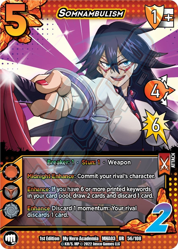 Image for Somnambulism (UniVersus: My Hero Academia: Heroes Clash) (56/108) - UniVersus
