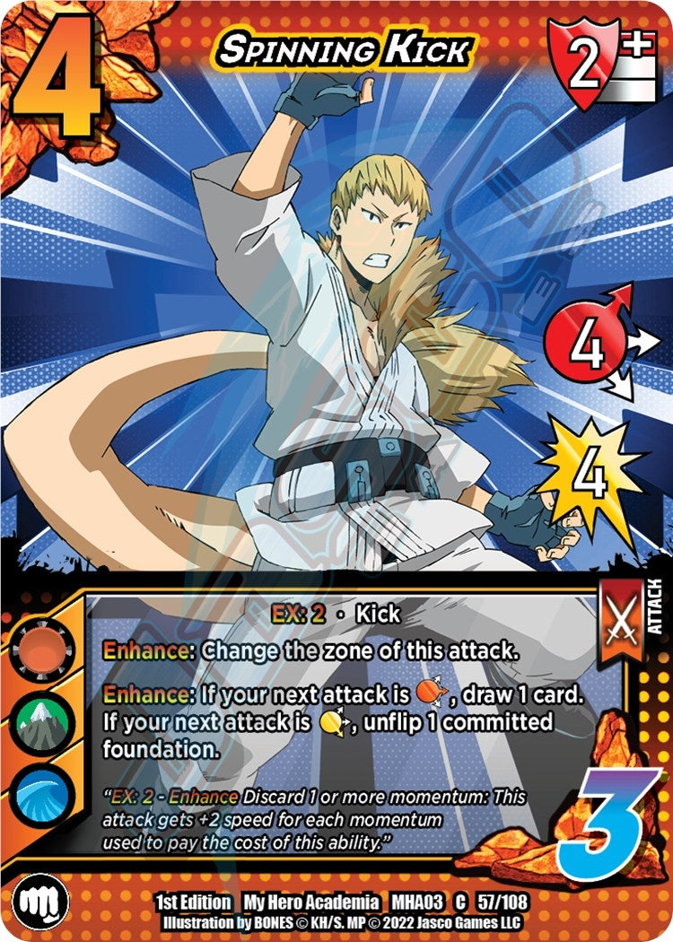 Image for Spinning Kick (UniVersus: My Hero Academia: Heroes Clash) (57/108) - UniVersus