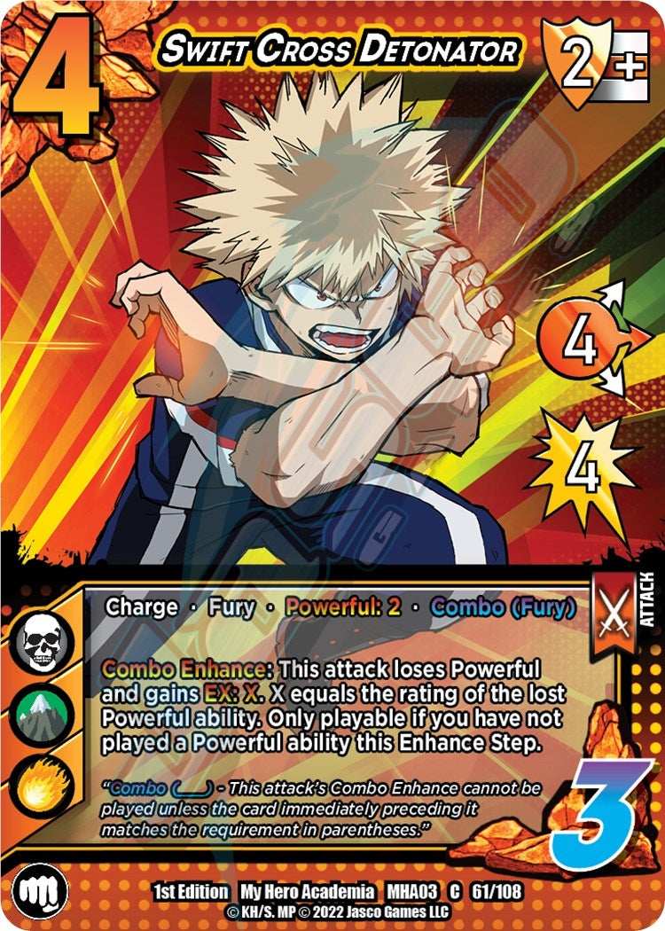 Image for Swift Cross Detonator (UniVersus: My Hero Academia: Heroes Clash) (61/108) - UniVersus