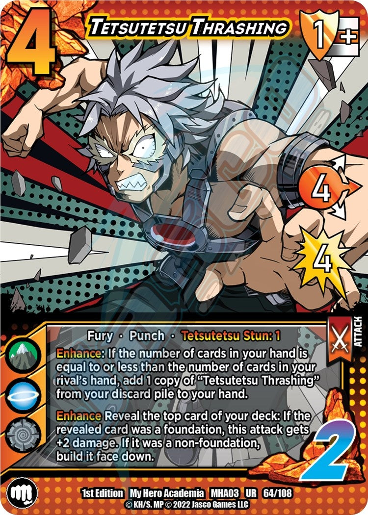 Image for Tetsutetsu Thrashing (UniVersus: My Hero Academia: Heroes Clash) (64/108) - UniVersus