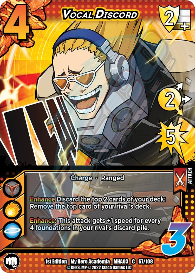 Image for Vocal Discord (UniVersus: My Hero Academia: Heroes Clash) (67/108) - UniVersus