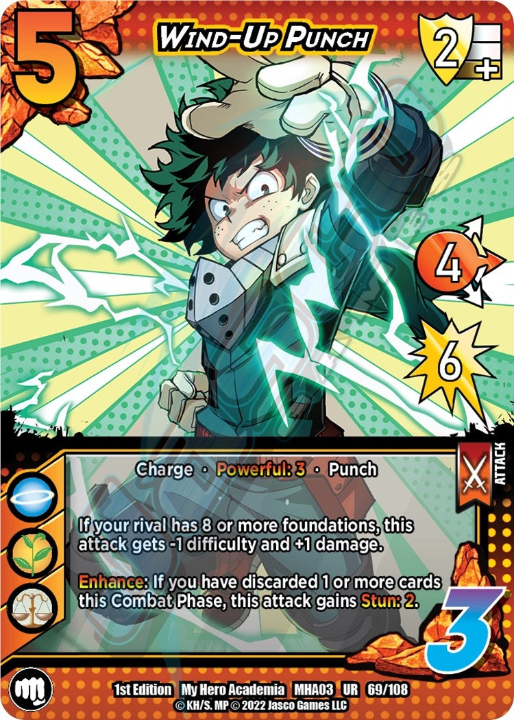 Image for Wind-Up Punch (UniVersus: My Hero Academia: Heroes Clash) (69/108) - UniVersus