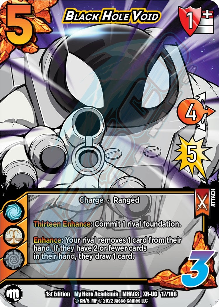 Image for Black Hole Void (XR) (UniVersus: My Hero Academia: Heroes Clash) (17/108) - UniVersus
