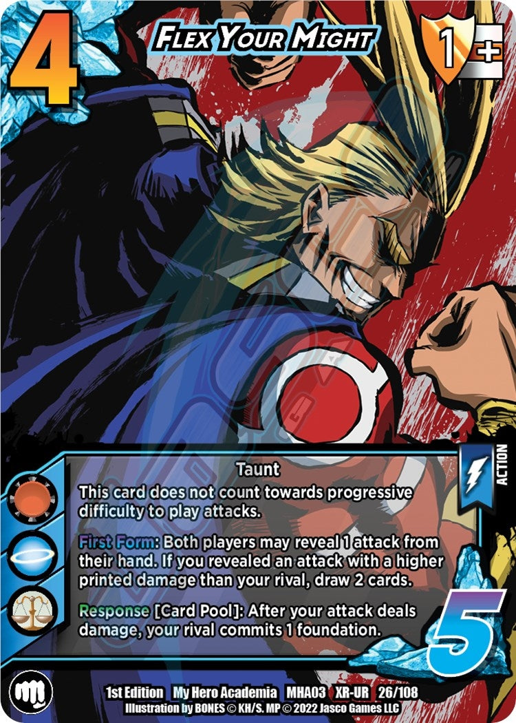 Image for Flex Your Might (XR) (UniVersus: My Hero Academia: Heroes Clash) (26/108) - UniVersus