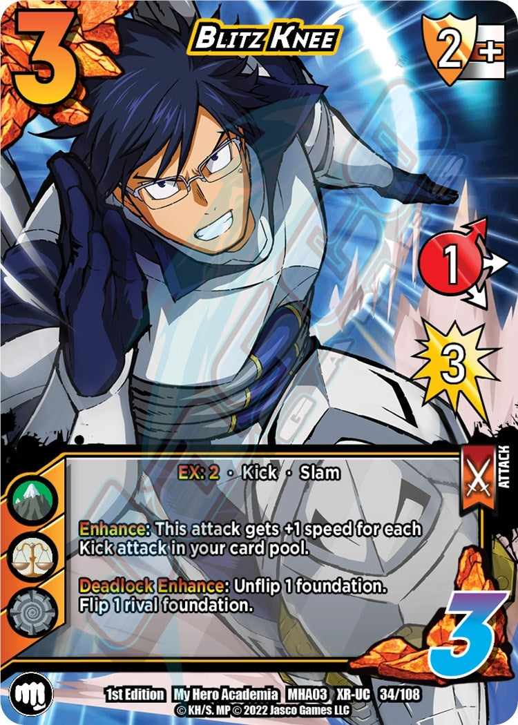 Image for Blitz Knee (XR) (UniVersus: My Hero Academia: Heroes Clash) (34/108) - UniVersus