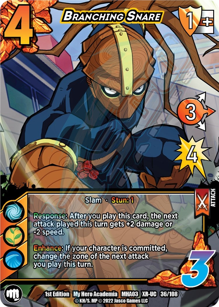 Image for Branching Snare (XR) (UniVersus: My Hero Academia: Heroes Clash) (36/108) - UniVersus