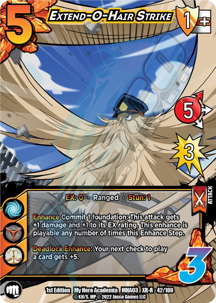 Image for Extend-o-Hair Strike (XR) (UniVersus: My Hero Academia: Heroes Clash) (42/108) - UniVersus