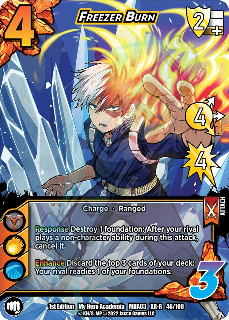 Image for Freezer Burn (XR) (UniVersus: My Hero Academia: Heroes Clash) (46/108) - UniVersus
