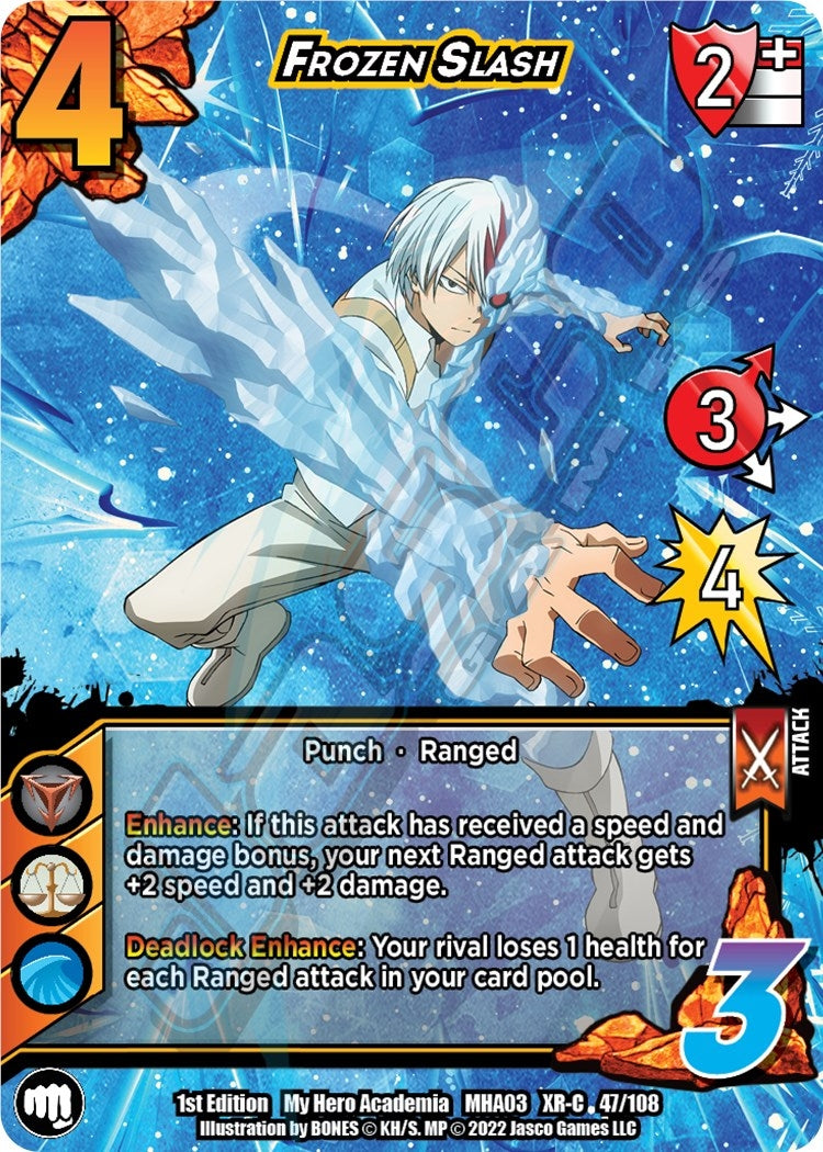 Image for Frozen Slash (XR) (UniVersus: My Hero Academia: Heroes Clash) (47/108) - UniVersus