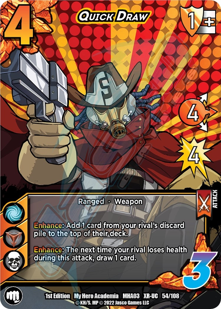 Image for Quick Draw (XR) (UniVersus: My Hero Academia: Heroes Clash) (54/108) - UniVersus